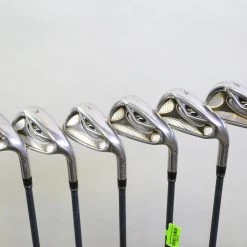 TaylorMade R7 6-9, PW, SW Iron Set RH -1.25 In REAX Graphite Shafts Seniors Flex