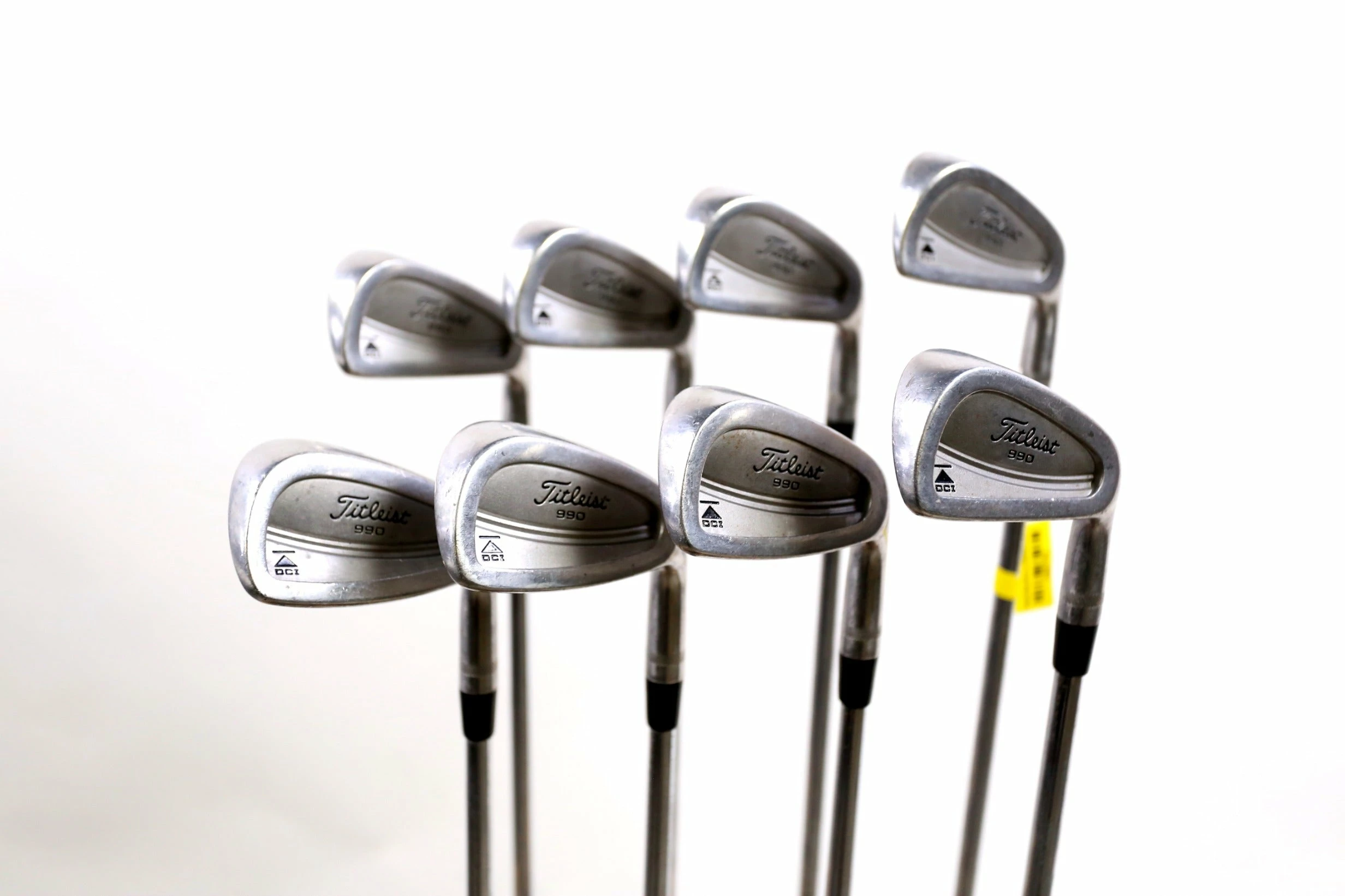 Titleist DCI 990 3-PW Iron Set RH True Temper Steel Stiff Flex 4 Titleist DCI 990 3-PW Iron Set RH True Temper Steel Stiff Flex - Image 2