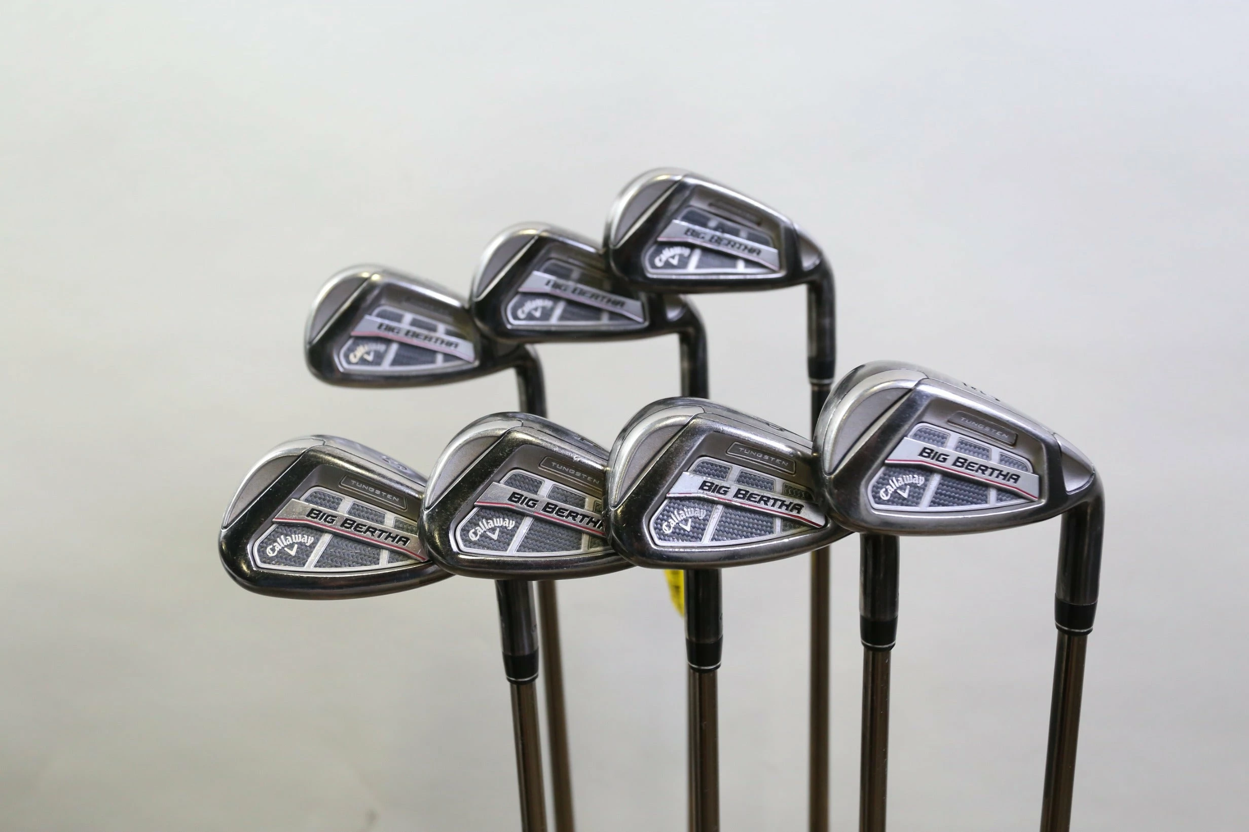 Callaway Big Bertha OS 6-SW Iron Set RH +0.25 In Graphite Shafts Regular Flex 3 Callaway Big Bertha OS 6-SW Iron Set RH +0.25 In Graphite Shafts Regular Flex