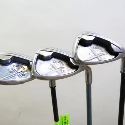 Callaway X-20 9-PW, SW Iron Set Right Handed -0.5 In Graphite Shaft Womens Flex