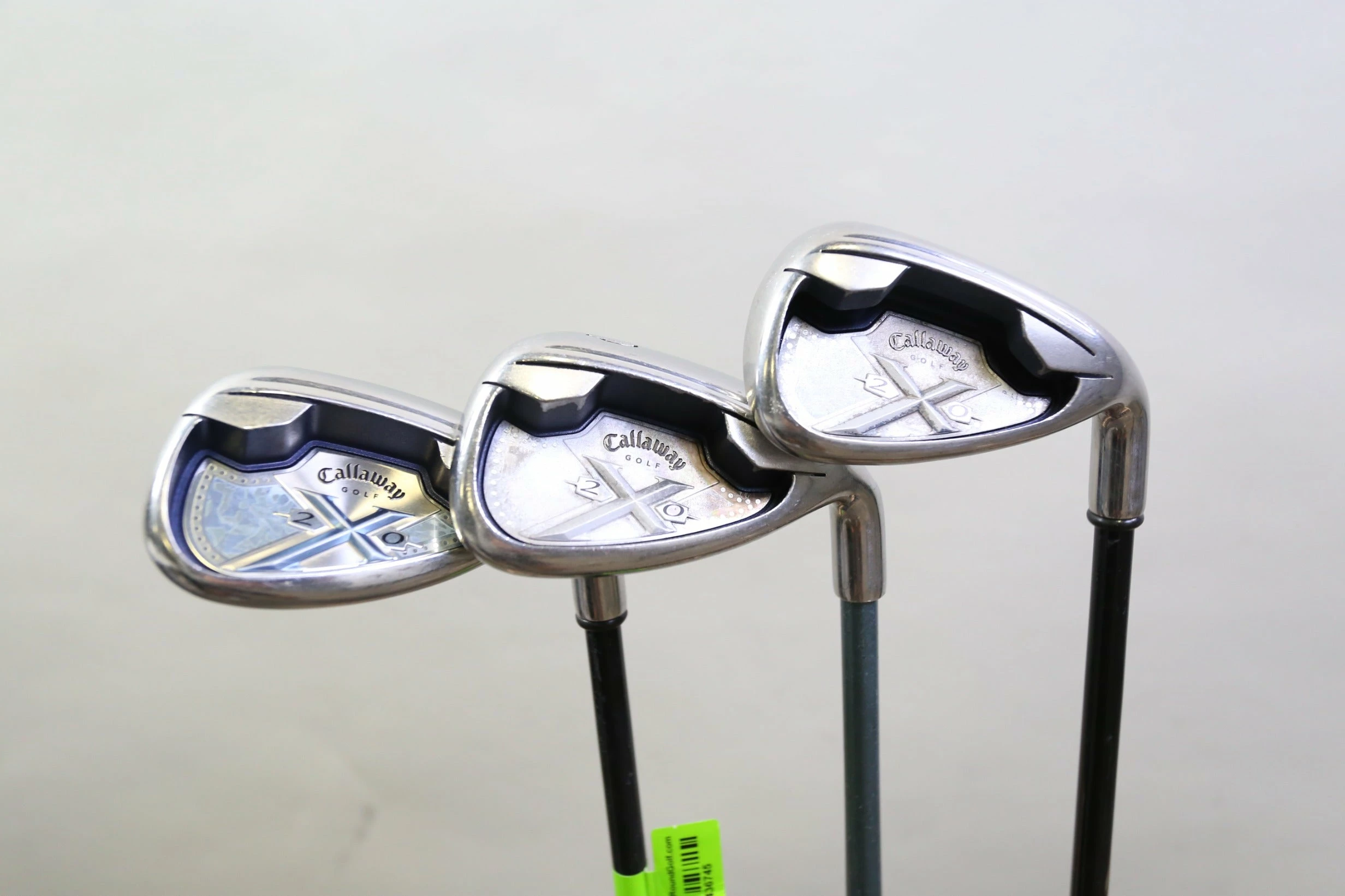 Callaway X-20 9-PW, SW Iron Set Right Handed -0.5 In Graphite Shaft Womens Flex 3 Callaway X-20 9-PW, SW Iron Set Right Handed -0.5 In Graphite Shaft Womens Flex