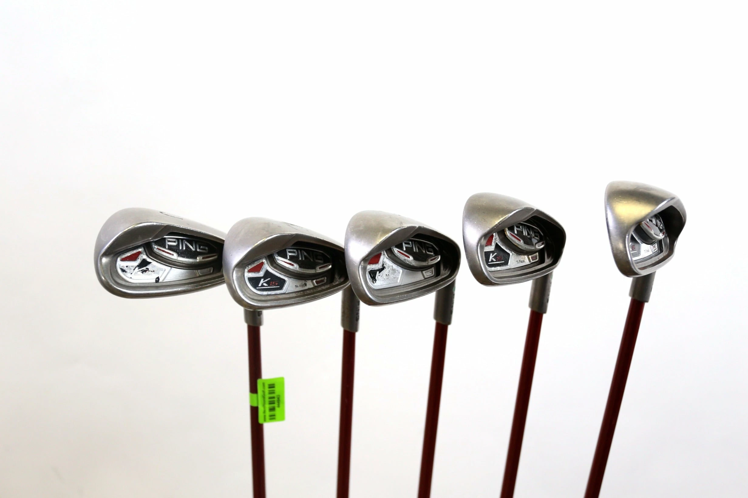 Ping K15 Green Dot 7-PW-UW Iron Set RH -0.25 In Ping TFC149 I Graphite Regular 4 Ping K15 Green Dot 7-PW-UW Iron Set RH -0.25 In Ping TFC149 I Graphite Regular - Image 2
