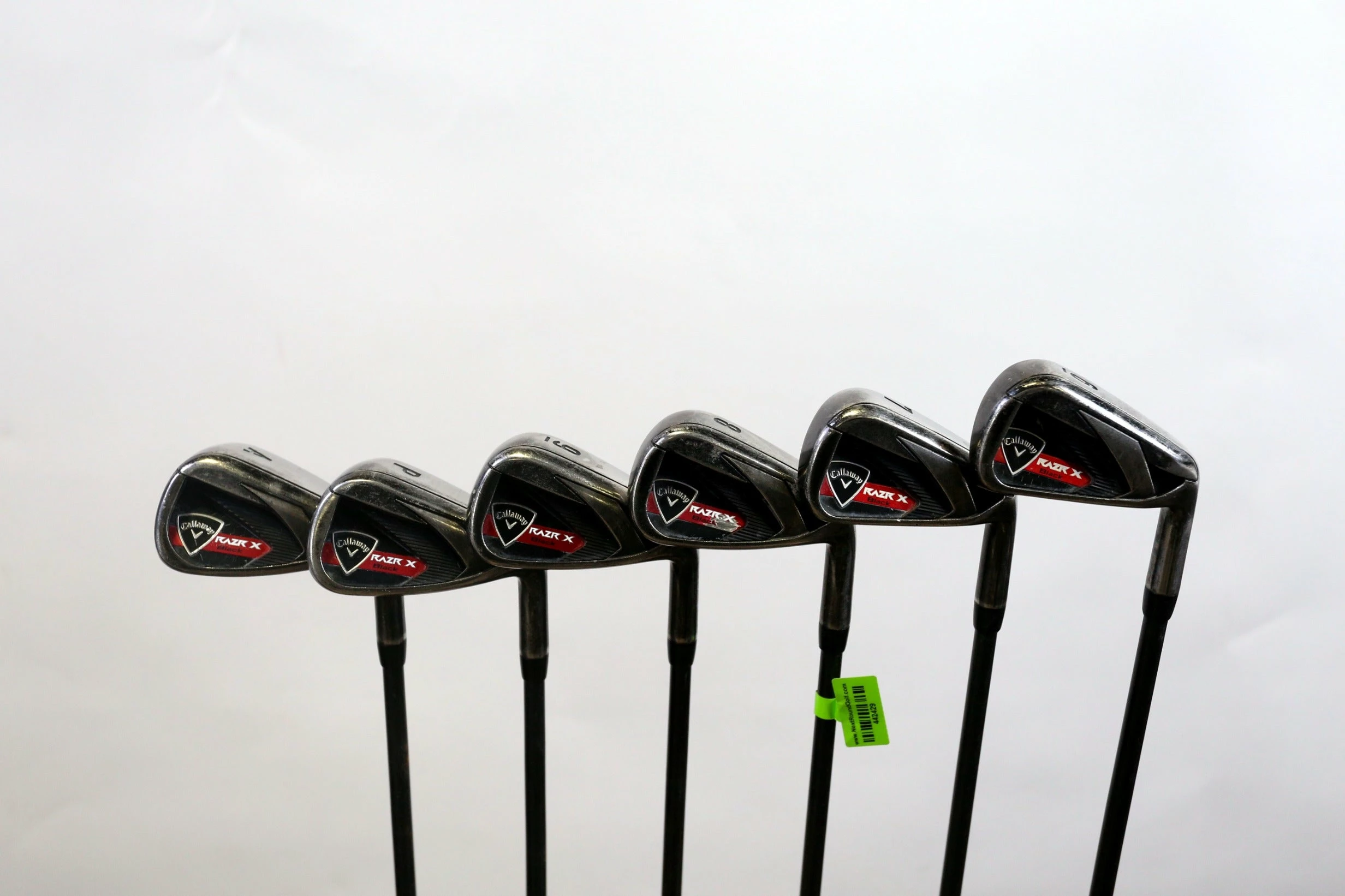 Callaway RAZR X Black 6-PW-AW Iron Set RH -0.75 In Callaway Graphite Regular 3 Callaway RAZR X Black 6-PW-AW Iron Set RH -0.75 In Callaway Graphite Regular