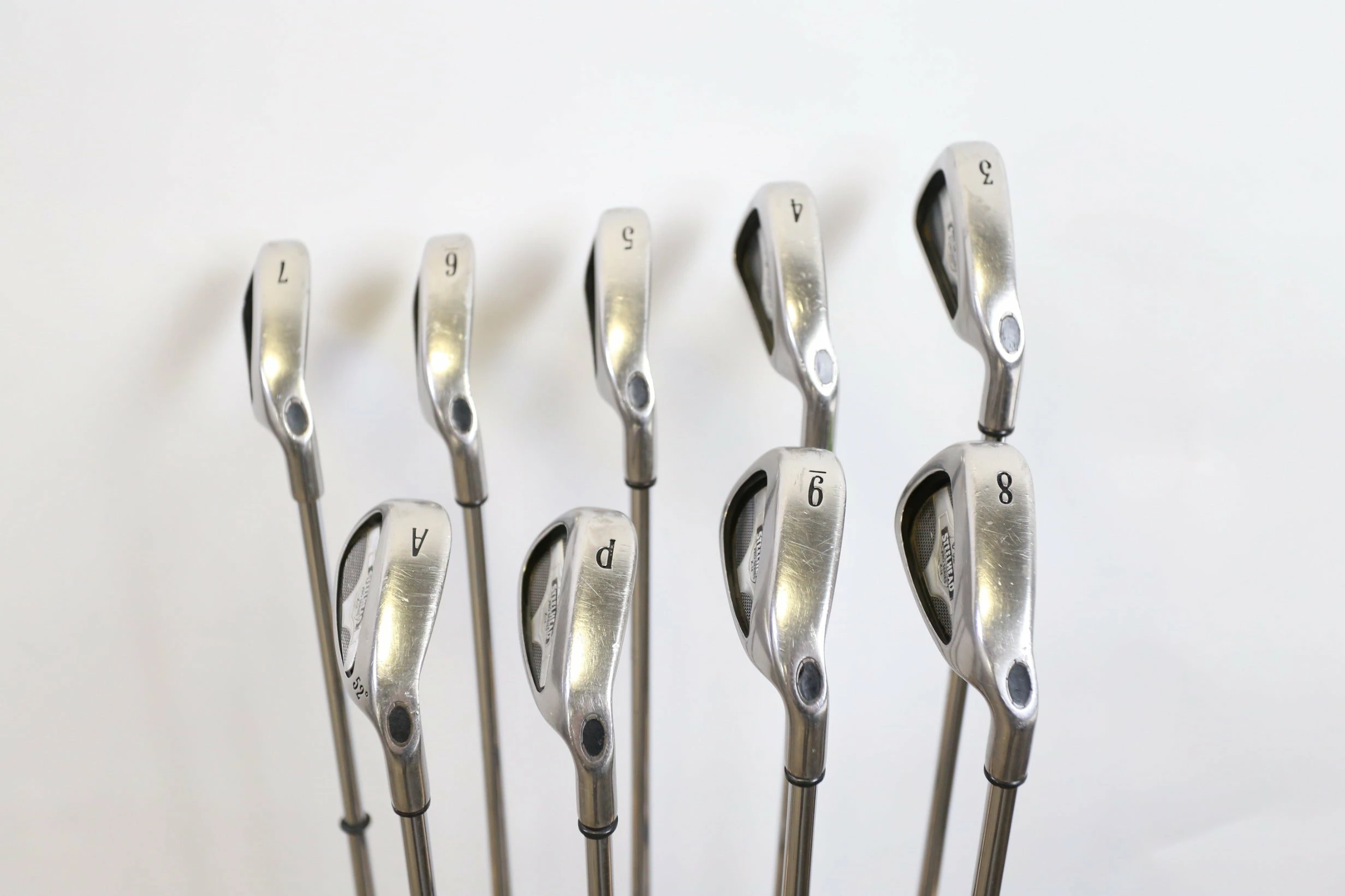 Callaway Steelhead X-14 Pro Series 3-9, PW, AW Iron Set RH Steel Stiff Flex 7 Callaway Steelhead X-14 Pro Series 3-9, PW, AW Iron Set RH Steel Stiff Flex - Image 5