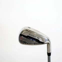 Cobra Max Single 8 Iron 35.5* RH 36.5 In Matrix White Tie Graphite Lite Flex