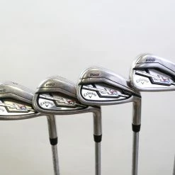 Callaway XR Pro 8-PW Iron Set RH -0.5 In Steel Shaft Stiff Flex