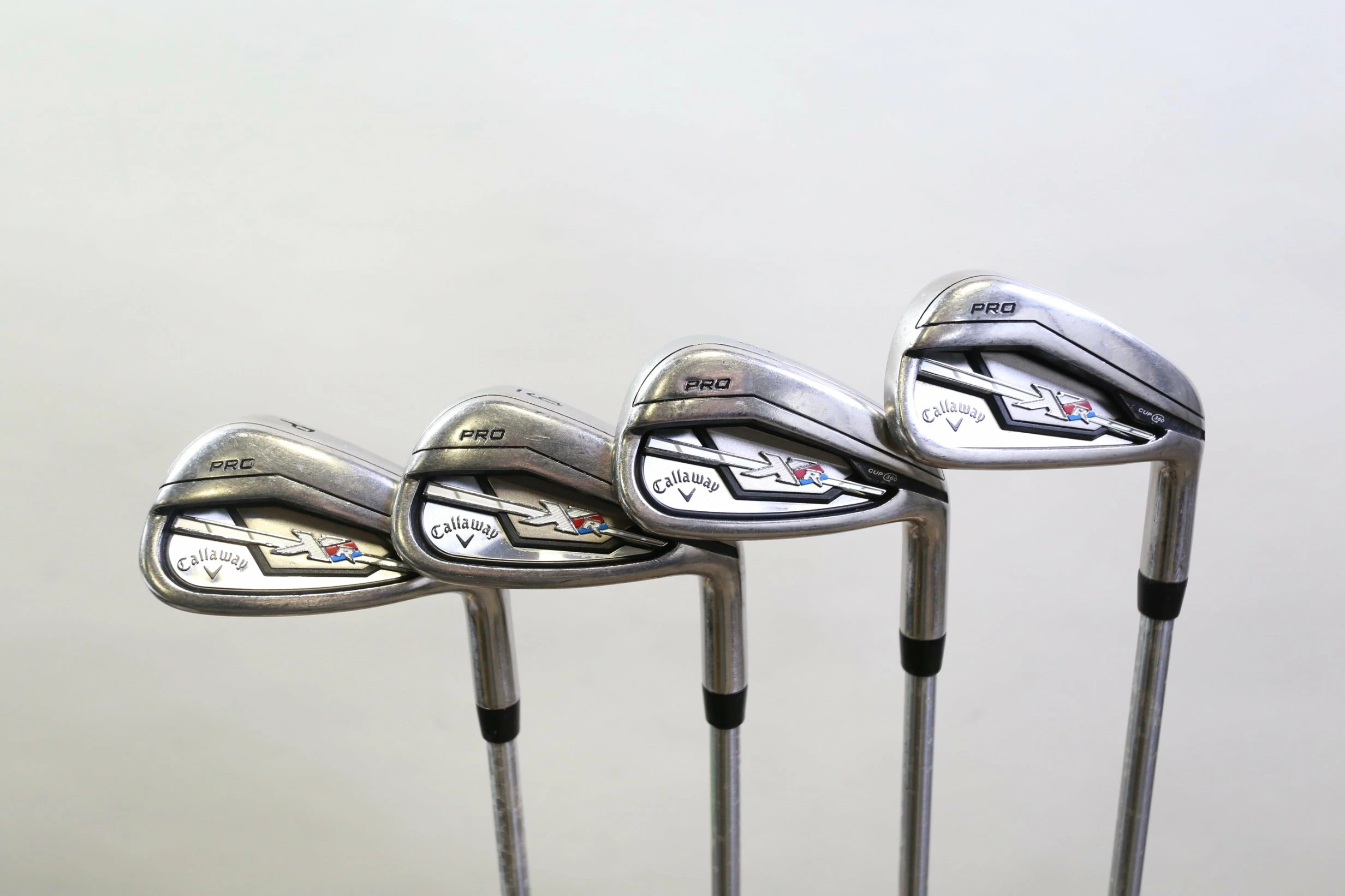 Callaway XR Pro 8-PW Iron Set RH -0.5 In Steel Shaft Stiff Flex 3 Callaway XR Pro 8-PW Iron Set RH -0.5 In Steel Shaft Stiff Flex