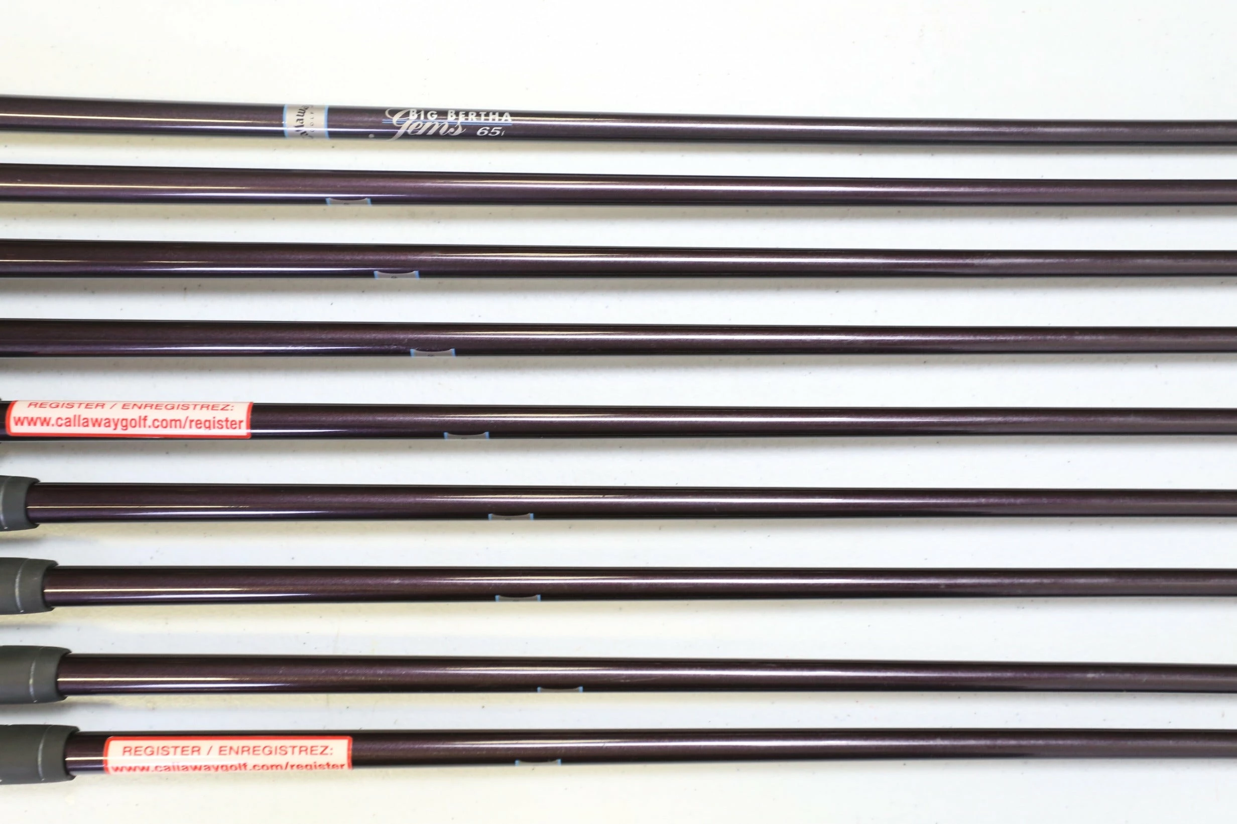 Callaway Big Bertha Gems 4-10, PW, SW Iron Set RH -0.5 In Graphite Ladies 10 Callaway Big Bertha Gems 4-10, PW, SW Iron Set RH -0.5 In Graphite Ladies - Image 8