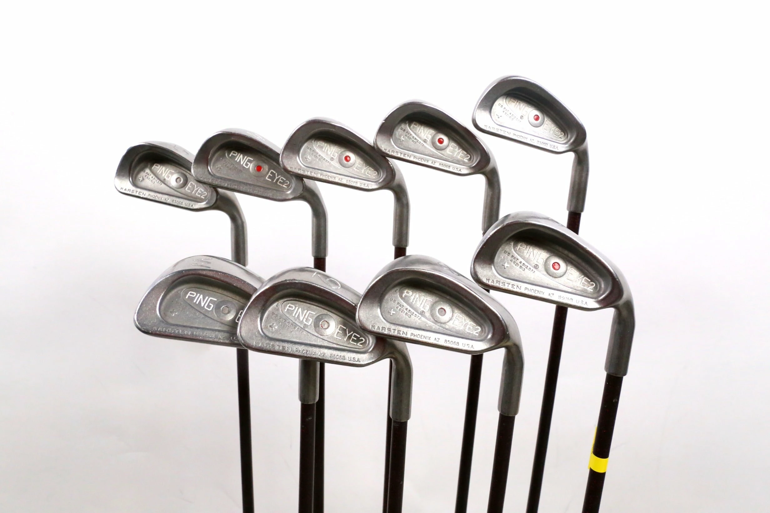 Ping Eye 2+ 1-6, 8-PW Iron Set RH -0.5 In Novus II Graphite Shaft Stiff Flex 3 Ping Eye 2+ 1-6, 8-PW Iron Set RH -0.5 In Novus II Graphite Shaft Stiff Flex