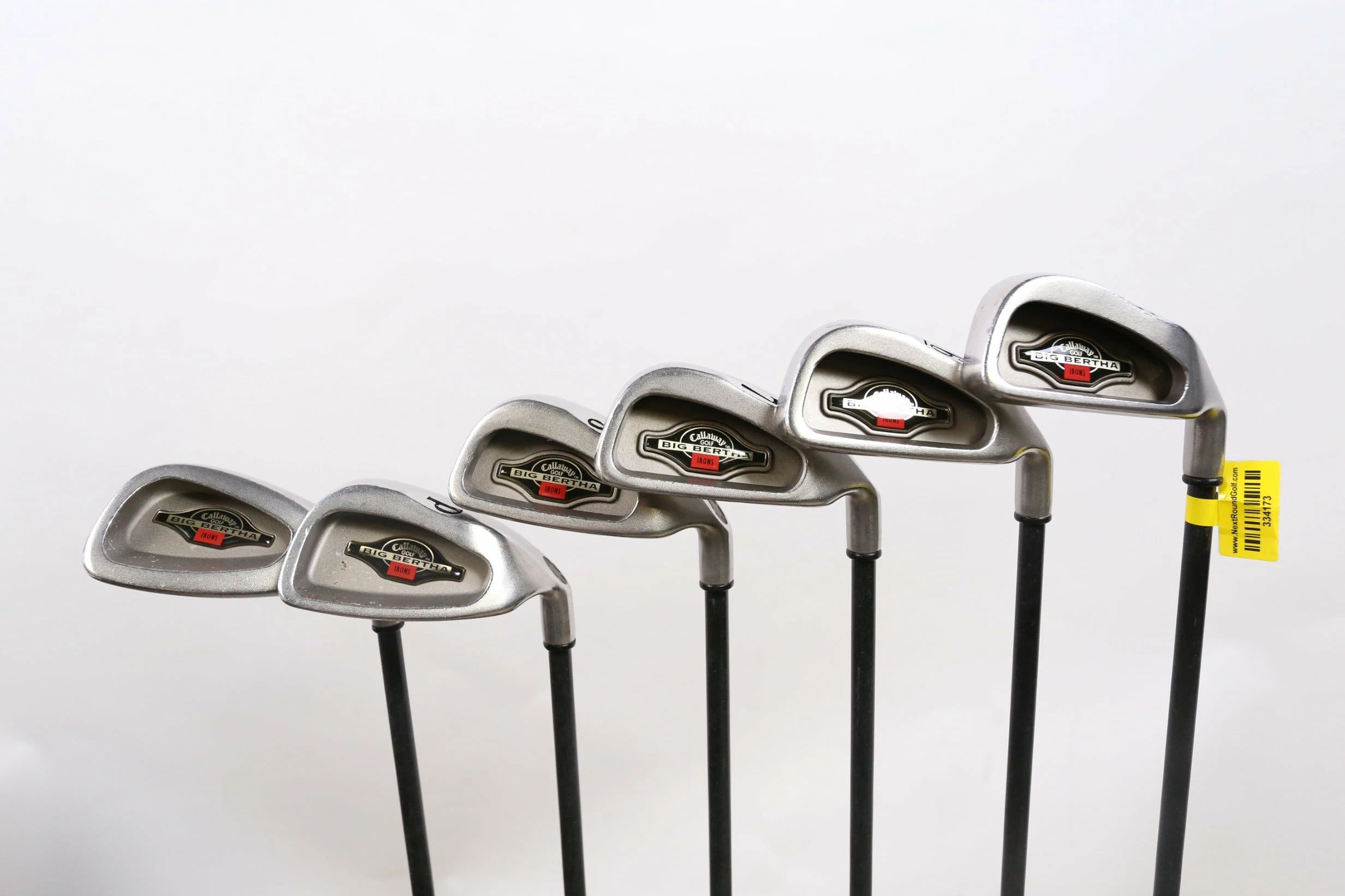 Callaway Big Bertha 1996 5-8, PW, SW Iron Set RH -0.25 In Graphite Shaft Regular 3 Callaway Big Bertha 1996 5-8, PW, SW Iron Set RH -0.25 In Graphite Shaft Regular