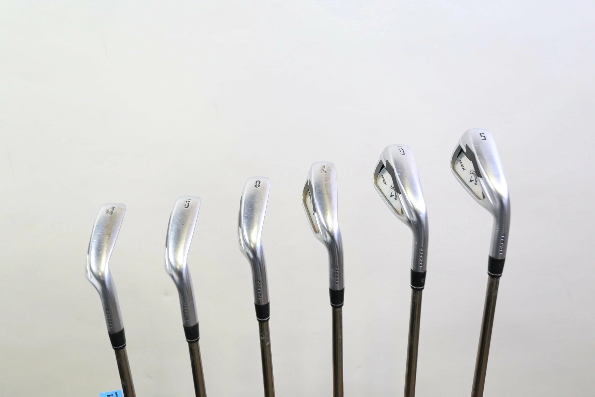 Callaway Apex Forged 5-9, PW Iron Set RH Recoil F3 Graphite Shaft Regular Flex 6 Callaway Apex Forged 5-9, PW Iron Set RH Recoil F3 Graphite Shaft Regular Flex - Image 4