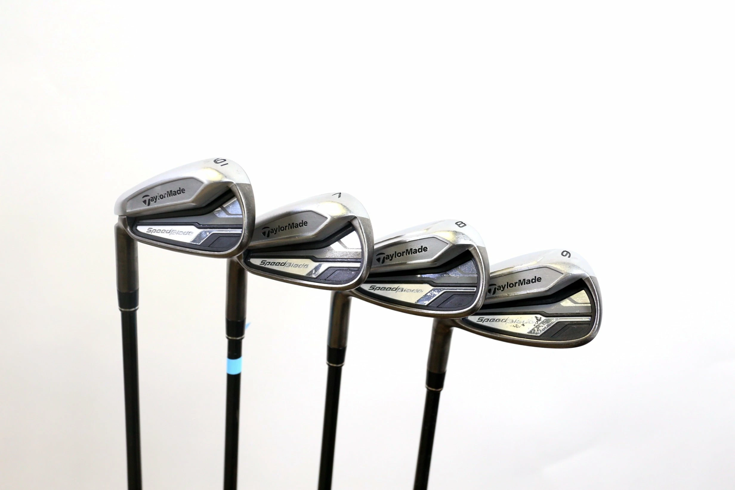 LEFTY TaylorMade SpeedBlade 6-9 Iron Set -0.5 In Matrix Graphite Shaft Seniors 4 LEFTY TaylorMade SpeedBlade 6-9 Iron Set -0.5 In Matrix Graphite Shaft Seniors - Image 2